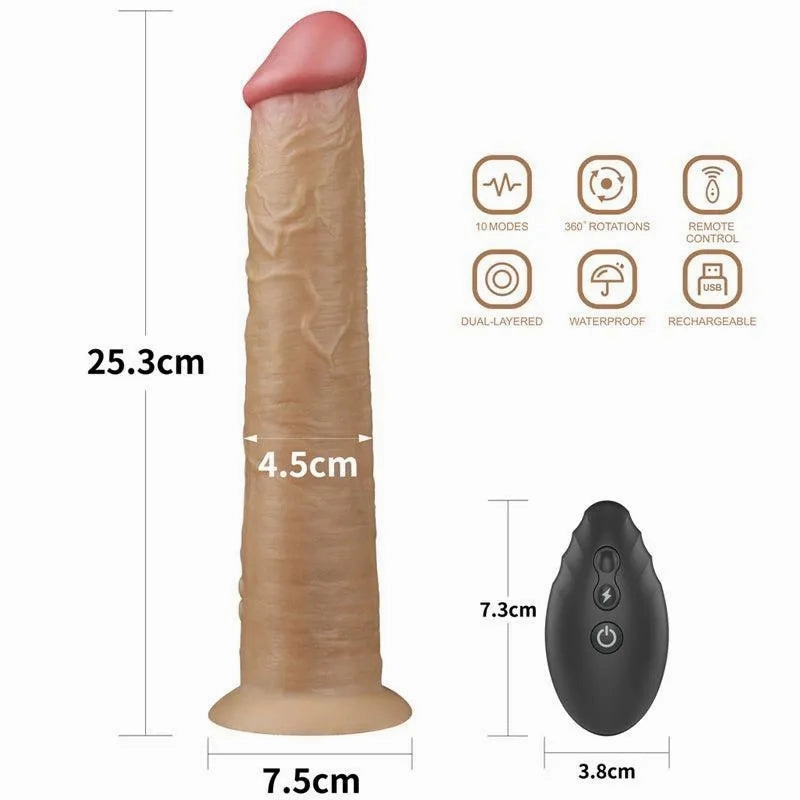 10 Inches Silicone Dildo vibrator