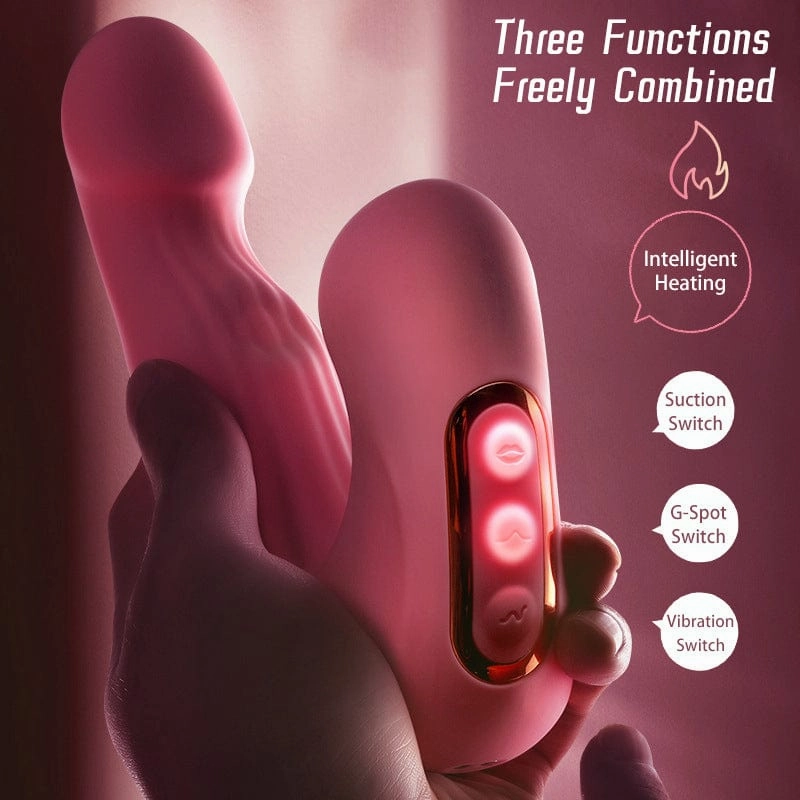 10-Speed Vibrating Suction Thumping Female Masturbator