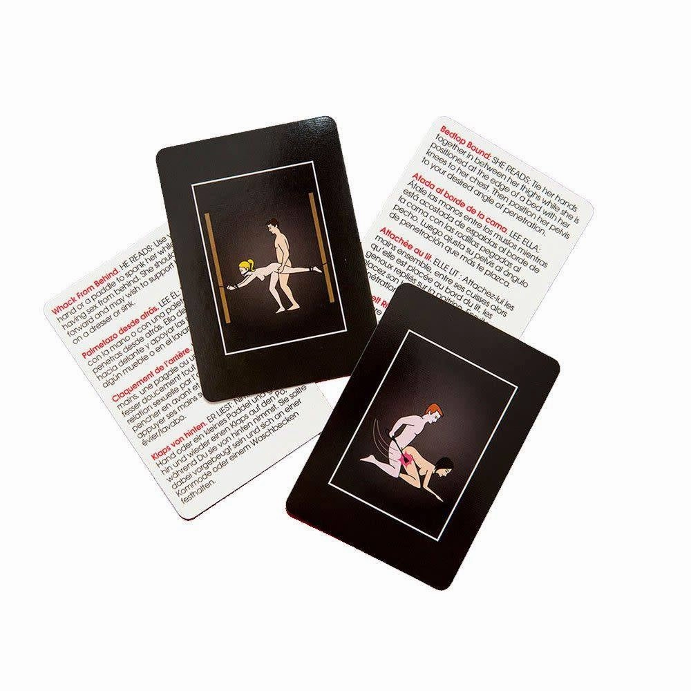50 Positions Of Bondage Sex Position Cards