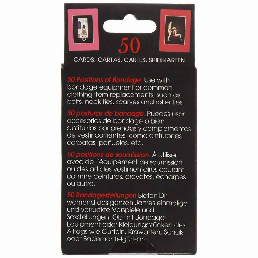 50 Positions Of Bondage Sex Position Cards