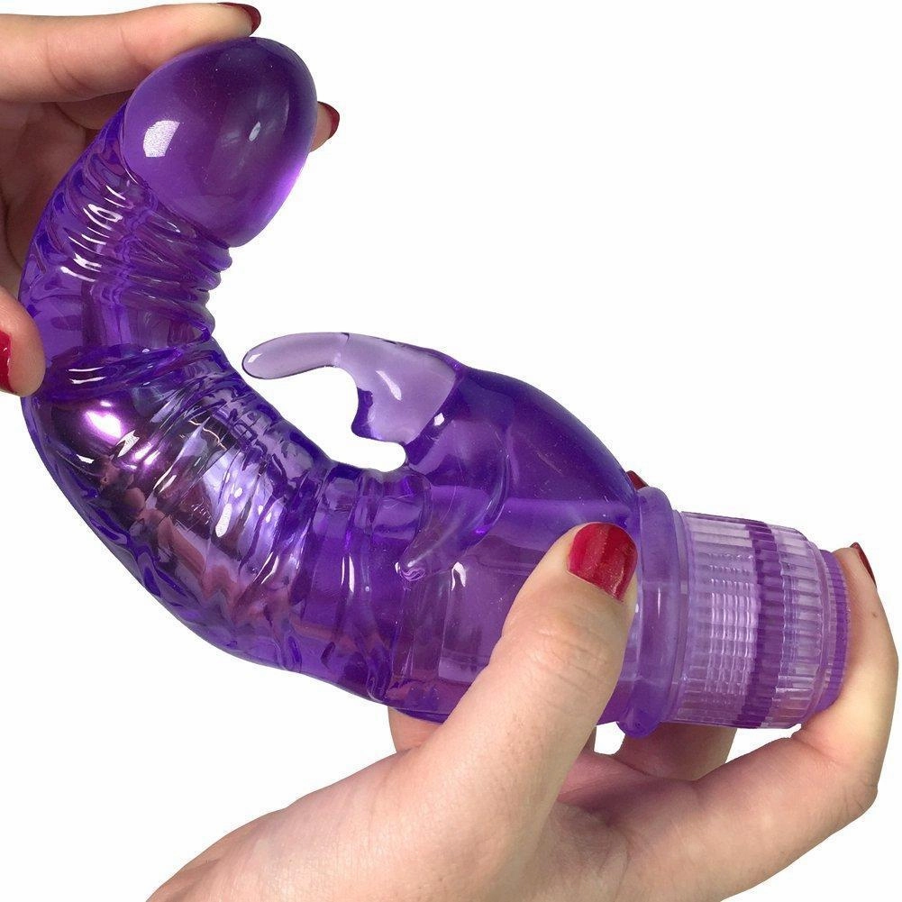 Abby's Thick Veined G-Spot Massaging Rabbit Vibe