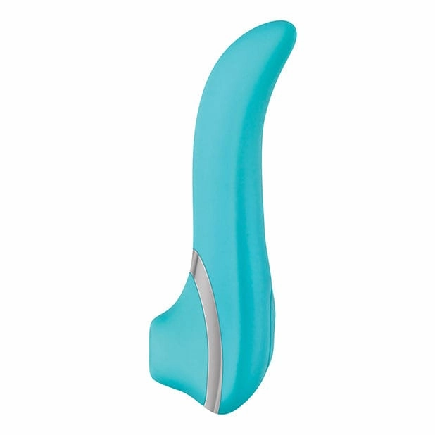 Adam & Eve - The French Kiss Her Suction Clitoral Stimulator (Teal)
