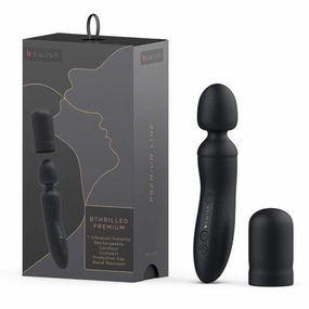 B Swish - Bthrilled Premium Line Wand Massager (Black)