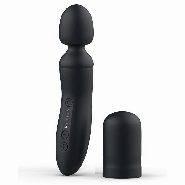 B Swish - Bthrilled Premium Line Wand Massager (Black)