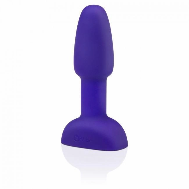B-Vibe - Rimming Remote Control Vibrating Anal Plug Petite (Purple)