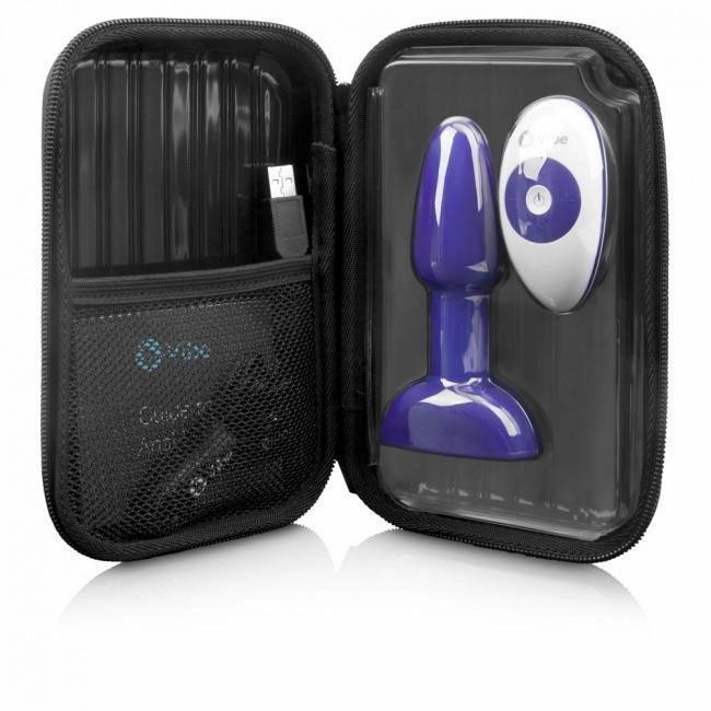 B-Vibe - Rimming Remote Control Vibrating Anal Plug Petite (Purple)