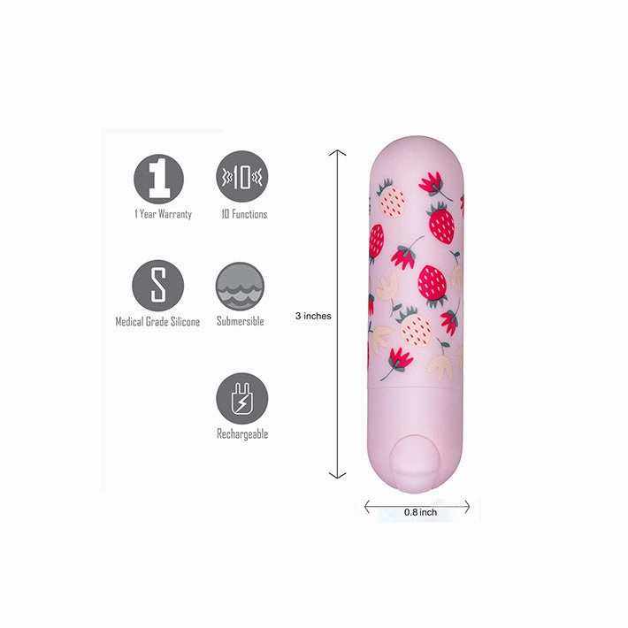 Bari Strawberry Mini Bullet