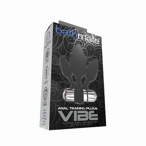 Bathmate - Anal Training Plugs Vibe (Black)