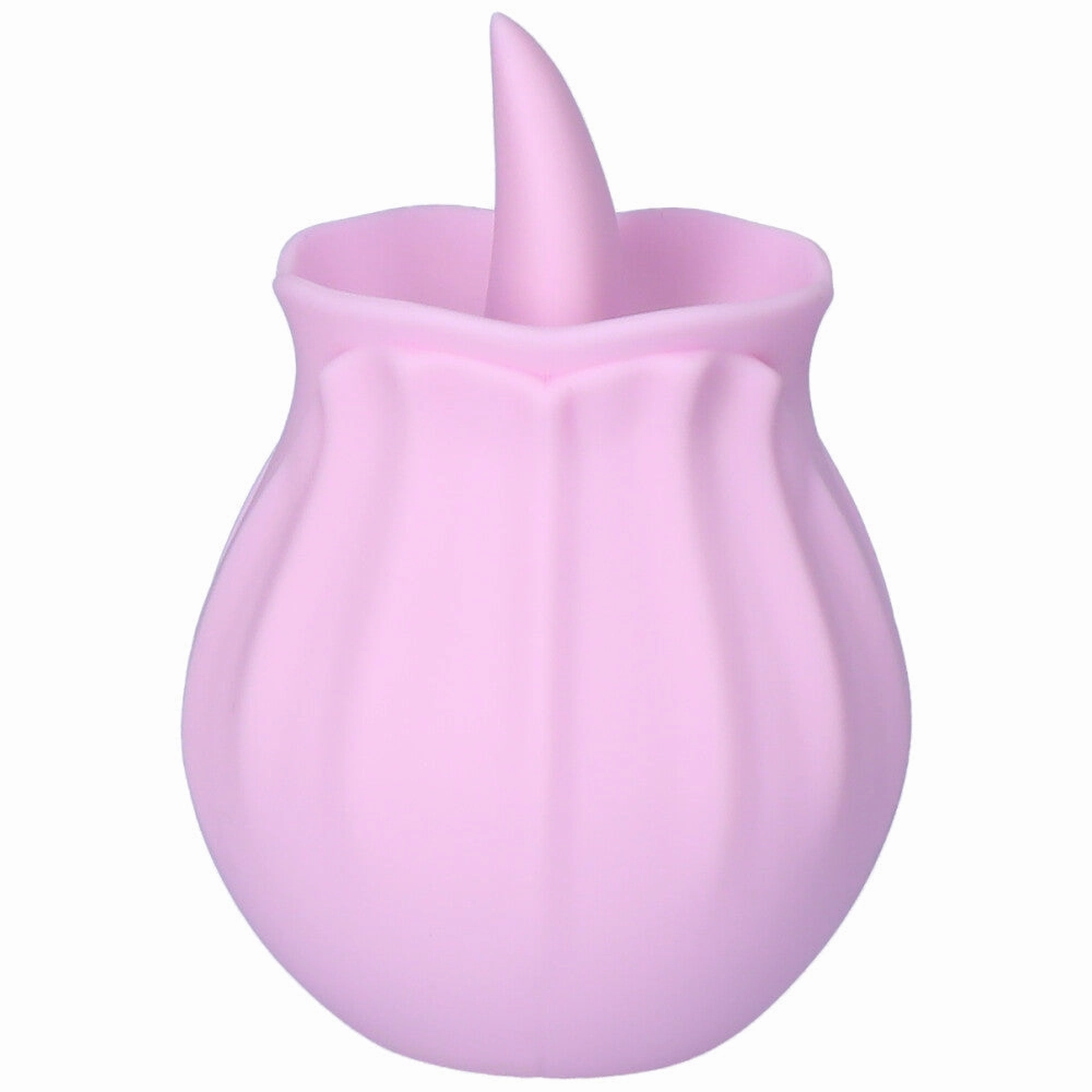 Bhava Rechargeable Flickering Tongue Rose | Clit Licking Stimulator