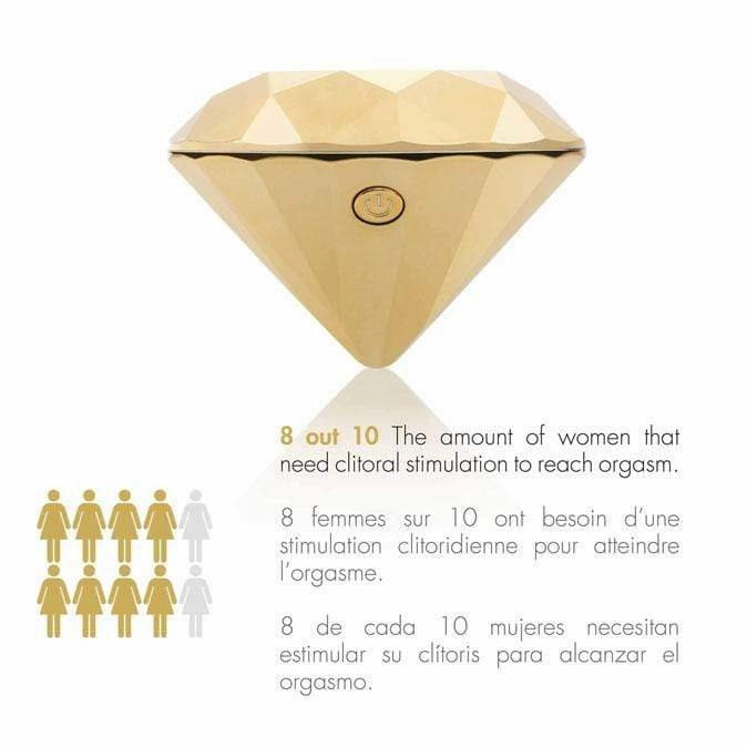 Bijoux Indiscrets - Twenty One Vibrating Diamond Clit Massager
