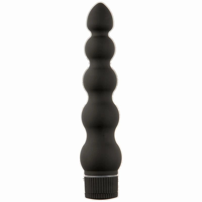 Black Magic 7 Inch Ribbed Vibe