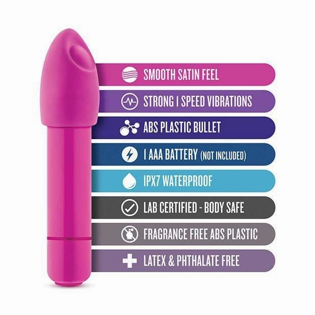 Blush Novelties - Rose Euphoria Single Speed Bullet Vibrator (Pink)