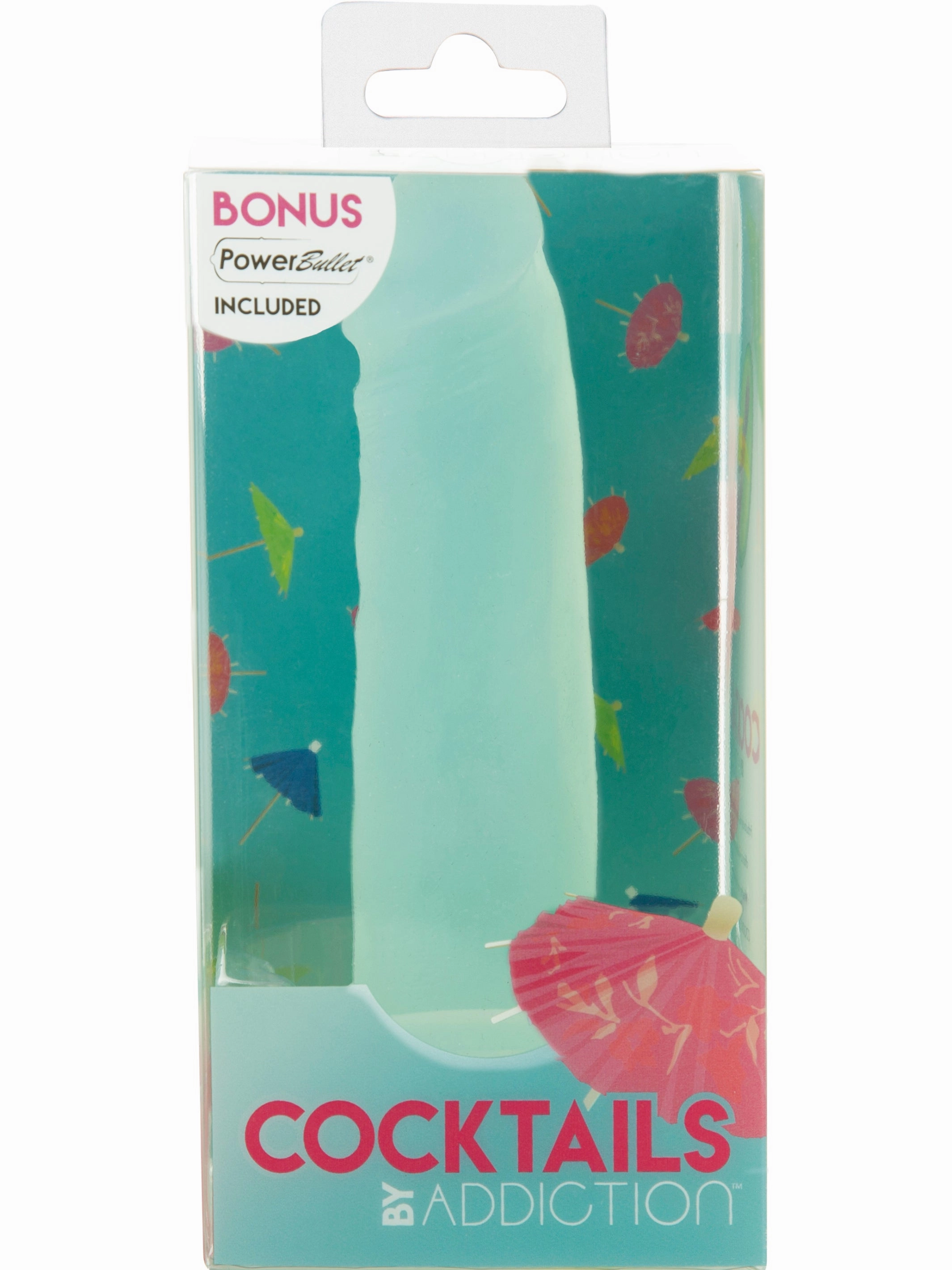 BMS Factory COCKTAILS BY ADDICTION Silicone Dildo with Bonus Bullet Vibe