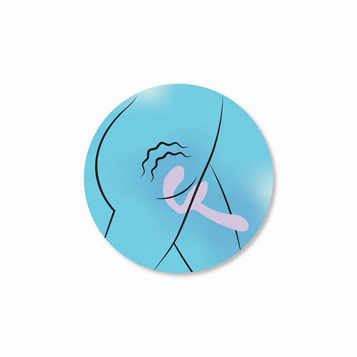 Bodywand i.D. Petal Vibrating Strapless Strap On