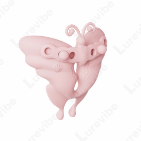 Butterfly Invisible Wearable Nipple Clamp Vibrator
