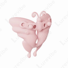 Butterfly Invisible Wearable Nipple Clamp Vibrator