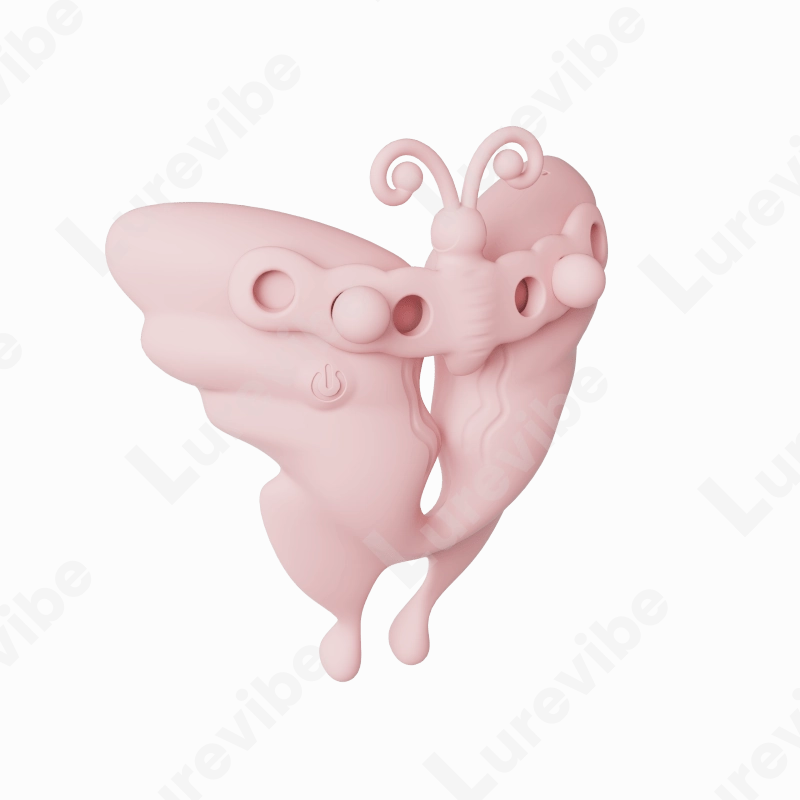 Butterfly Invisible Wearable Nipple Clamp Vibrator