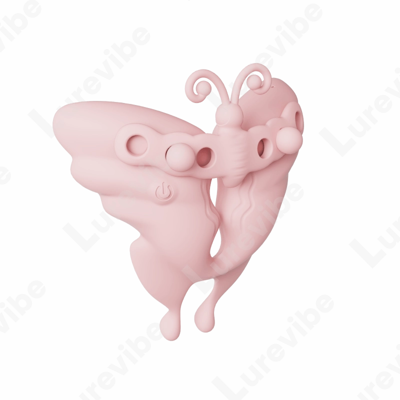 Butterfly Invisible Wearable Nipple Clamp Vibrator