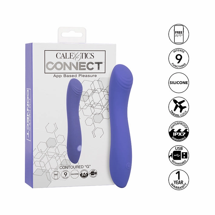 Cal Exotics Connect App Controlled Contoured G Vibrator