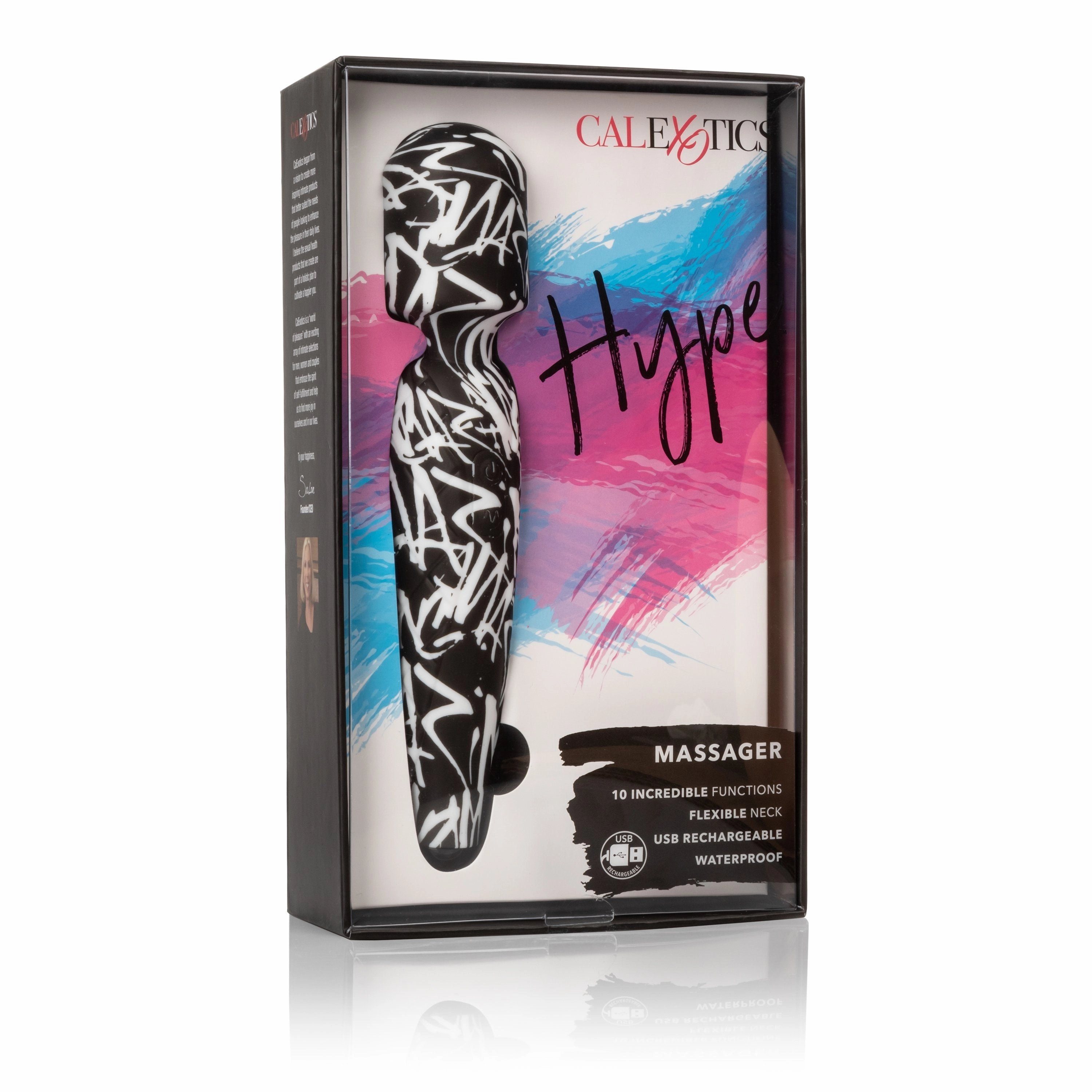Calexotics - Hype Rechargeable Wand Massager (Multicolor)