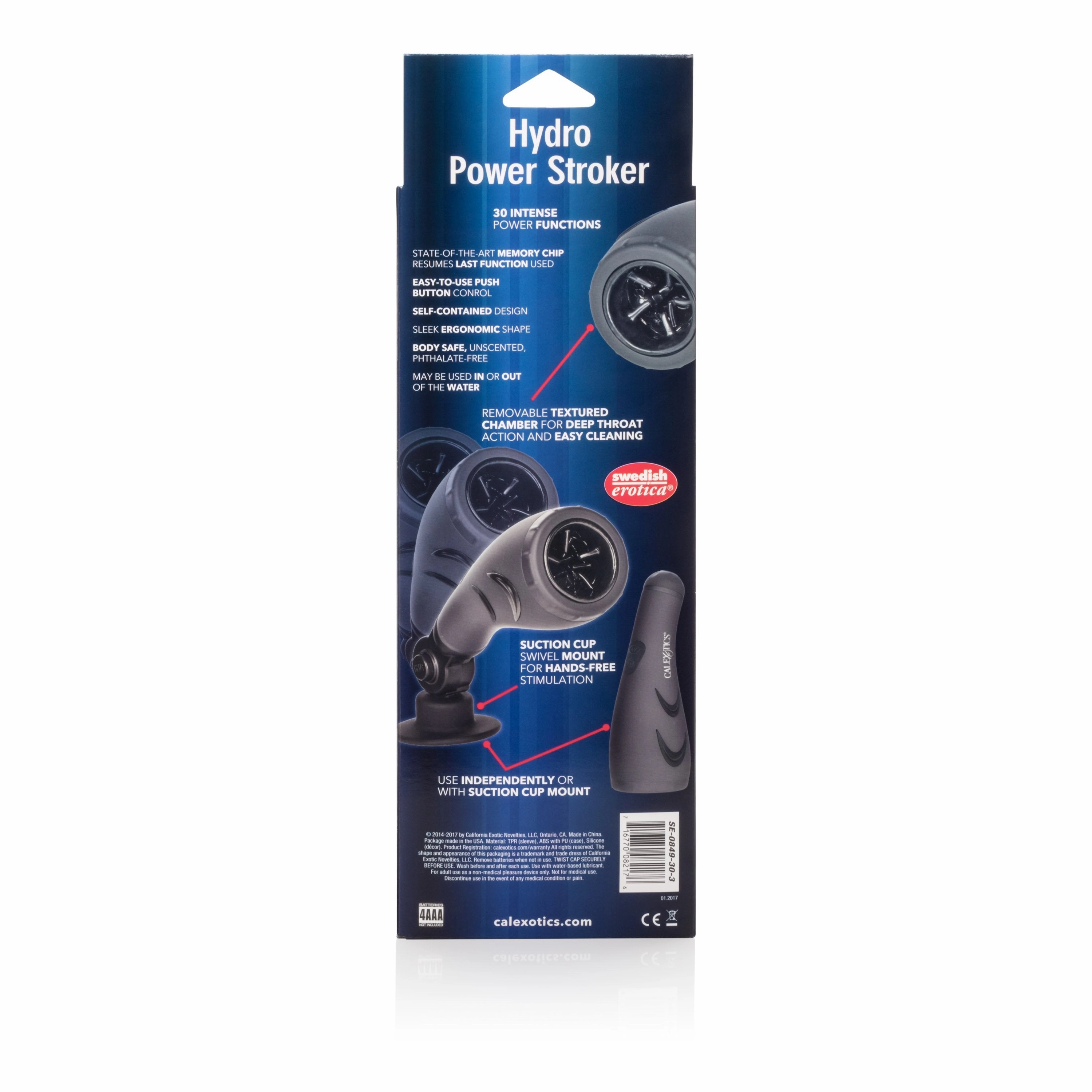 California Exotics - Apollo Hydro Power Stroker Masturbator (Black)