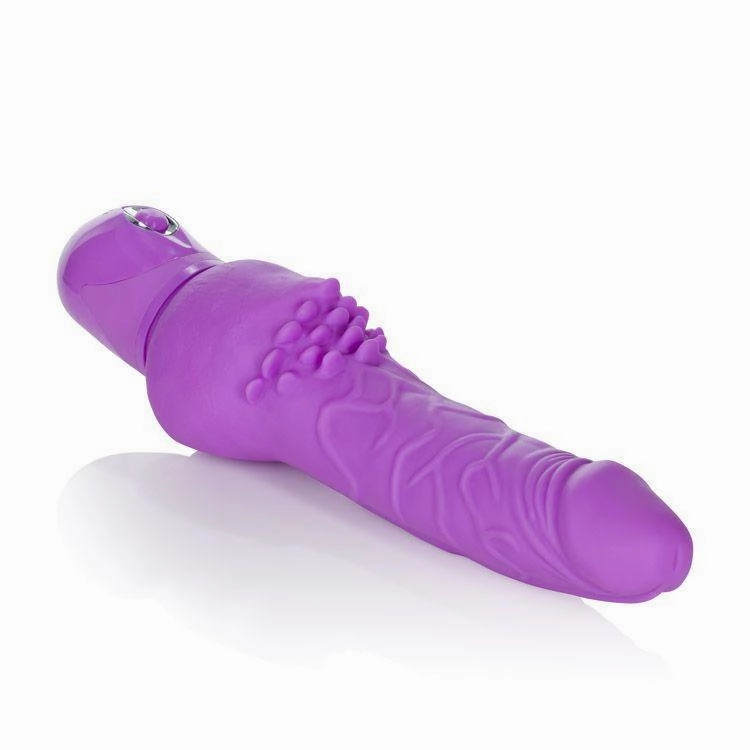 California Exotics - Bendie Stud Cliterrific Vibrator (Purple)