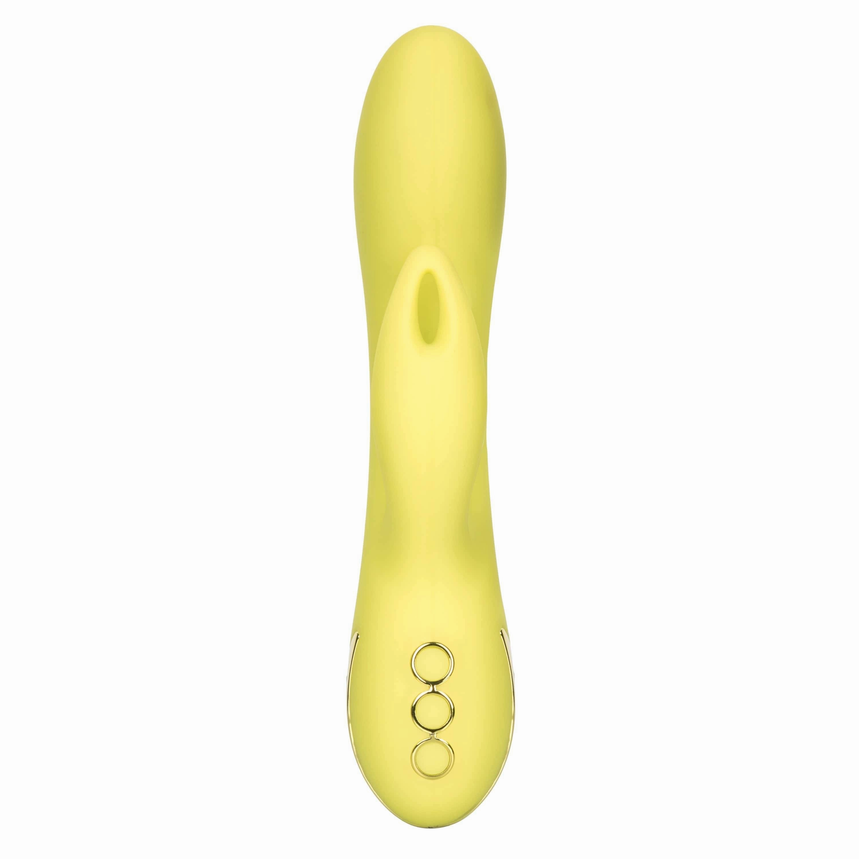 California Exotics - California Dreaming Venice Vixen Rabbit Vibrator (Yellow)