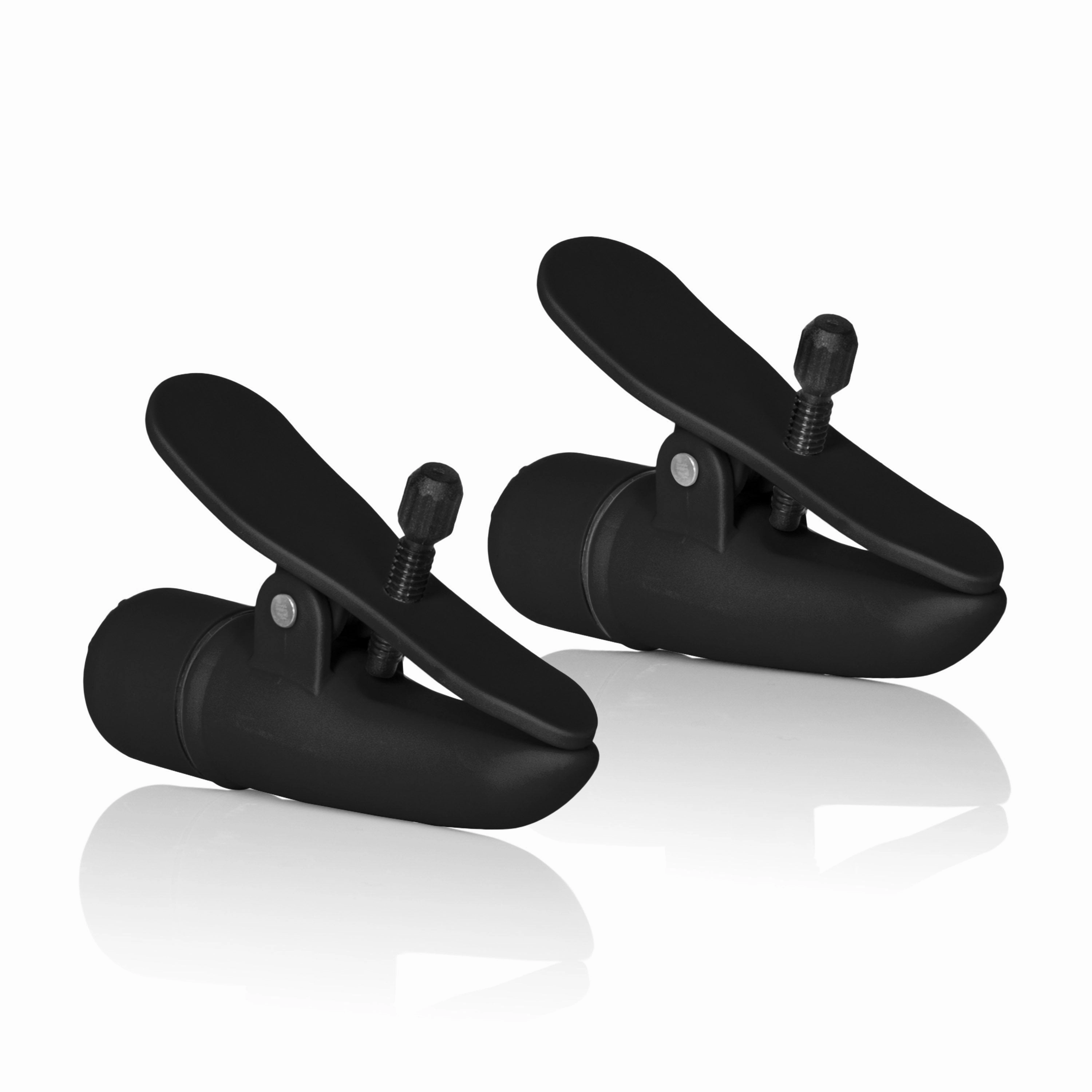 California Exotics - COLT Grips Vibrating Nipple Clamps (Black)