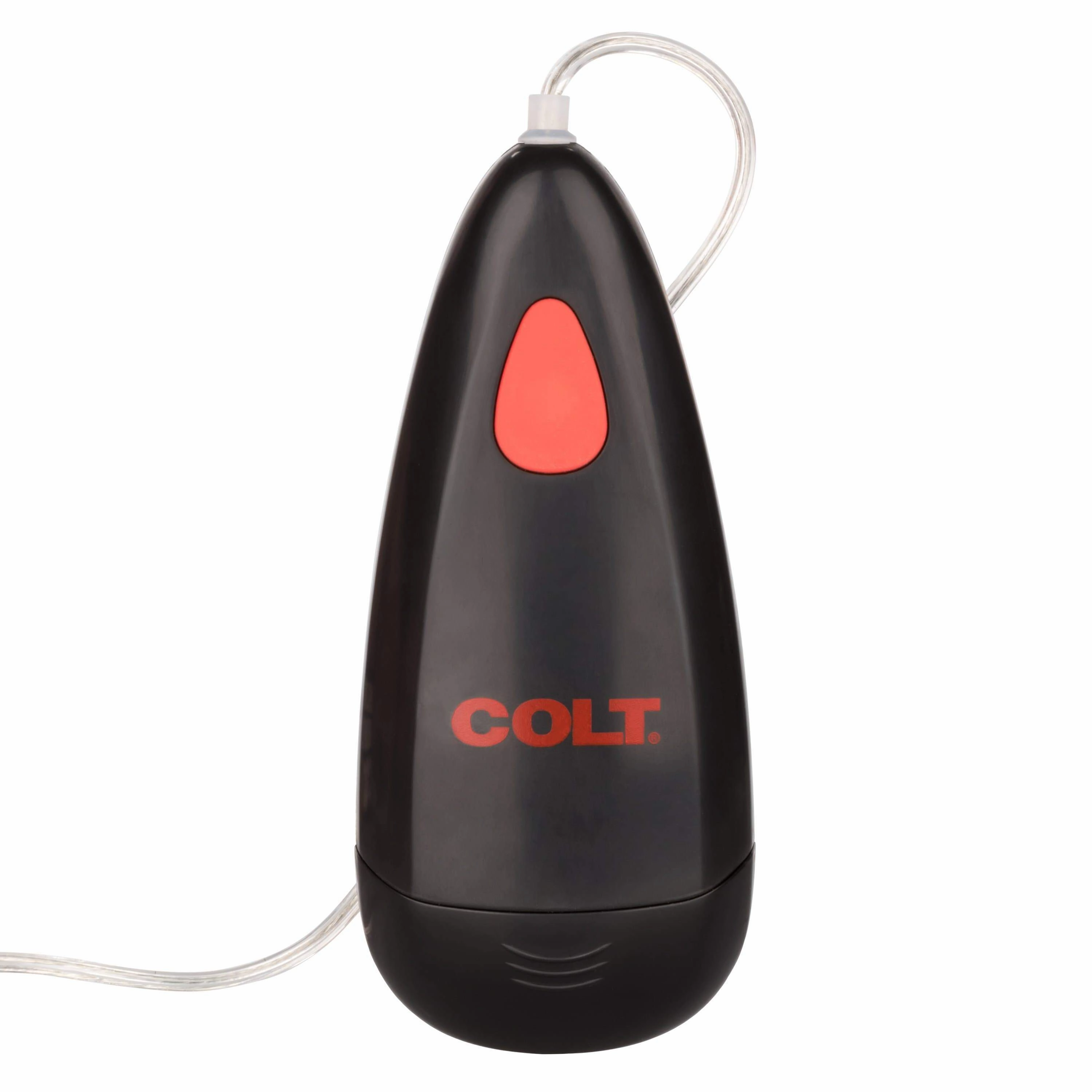 California Exotics - COLT Waterproof Silver Turbo Bullet Vibrator with Remote (Silver)