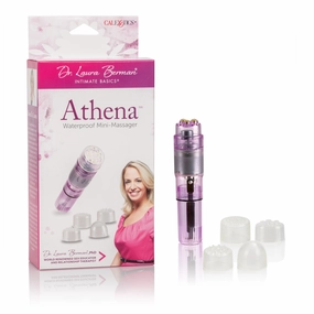 California Exotics - Dr. Laura Berman Athena Waterproof Mini Clit Massager (Purple)