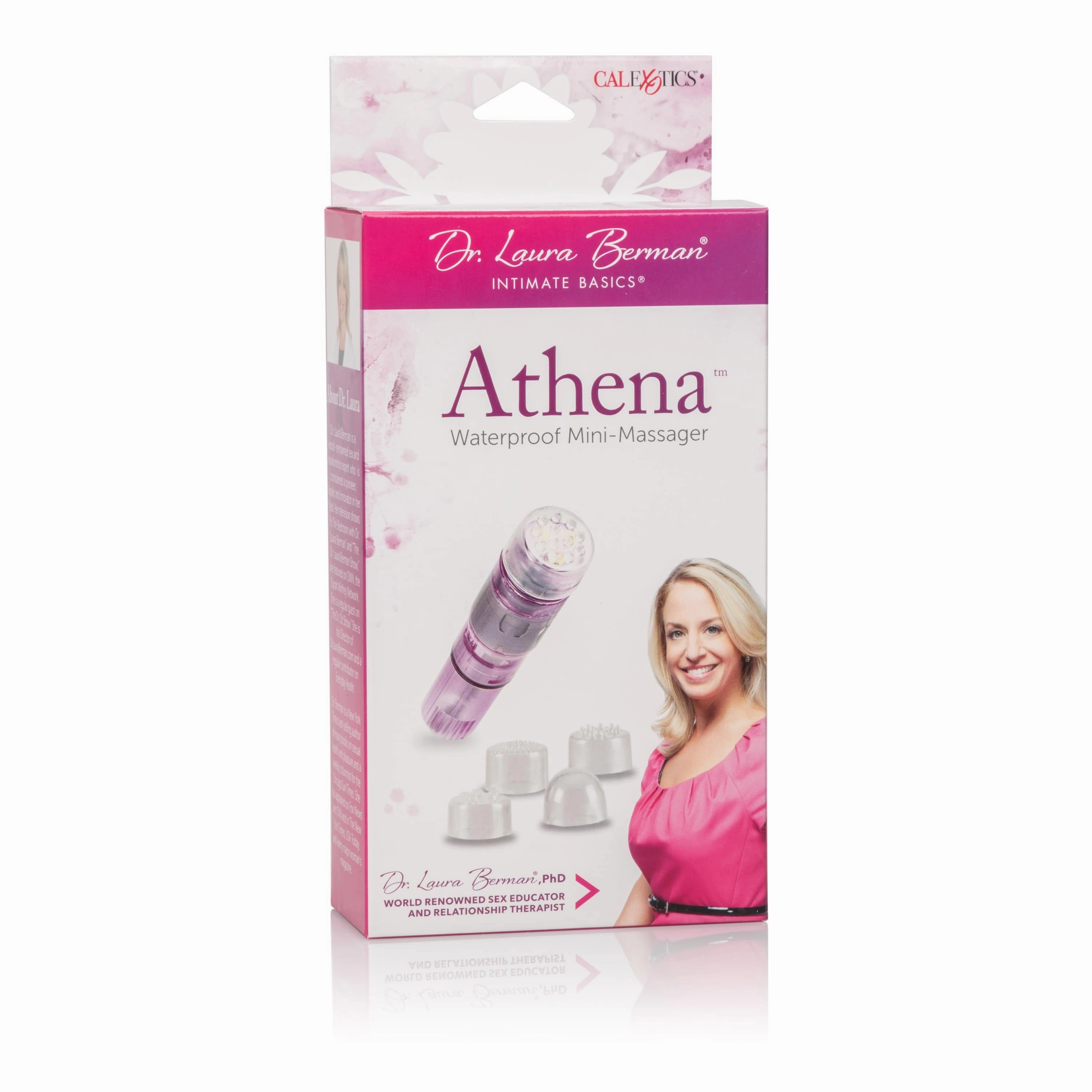 California Exotics - Dr. Laura Berman Athena Waterproof Mini Clit Massager (Purple)