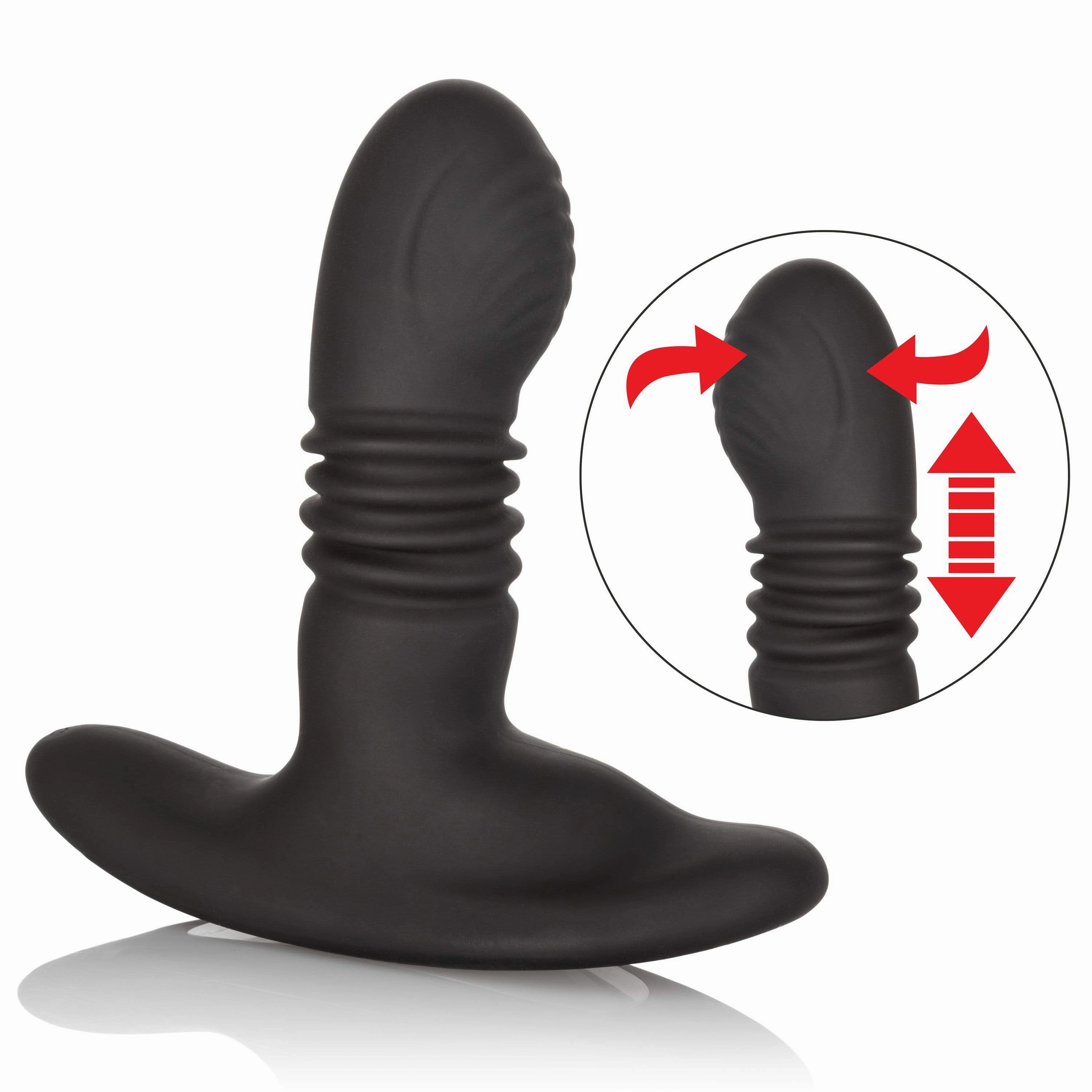 California Exotics - Eclipse Thrusting Rotator Probe Massager (Black)