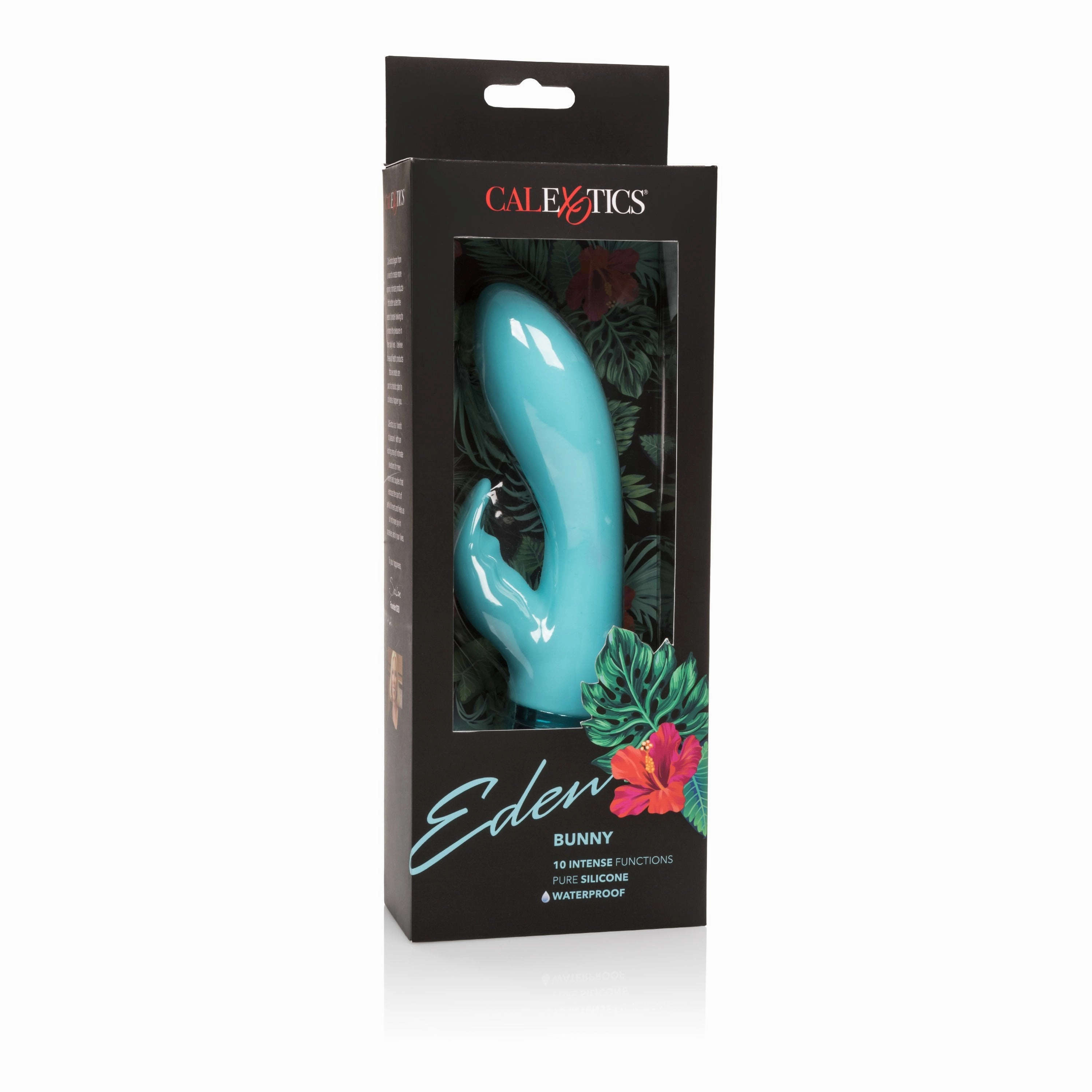 California Exotics - Eden Silicone Waterproof Bunny Vibrator (Blue)