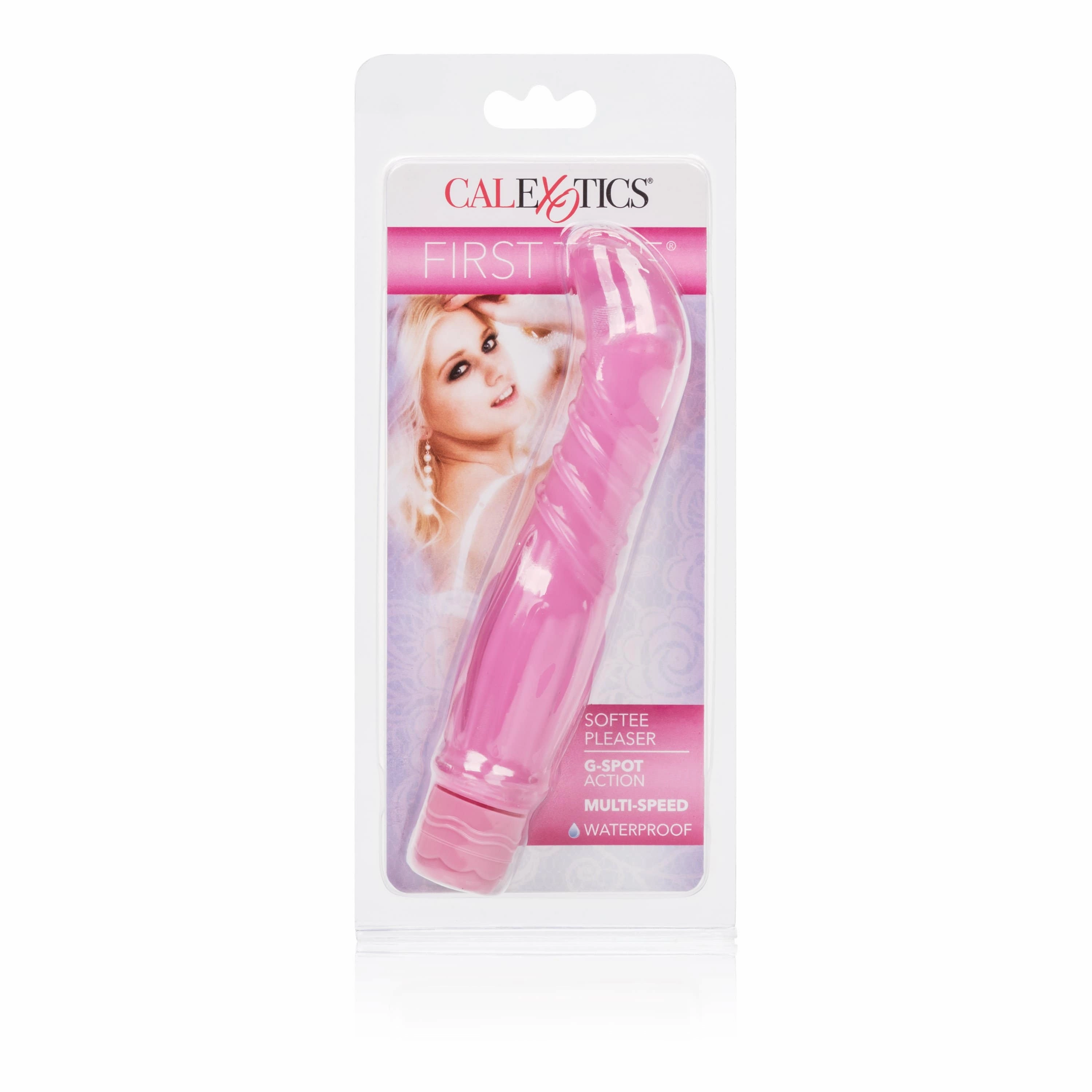 California Exotics - First Time Softee Pleaser G Spot Vibrator (Pink)