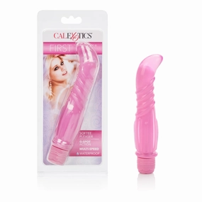 California Exotics - First Time Softee Pleaser G Spot Vibrator (Pink)
