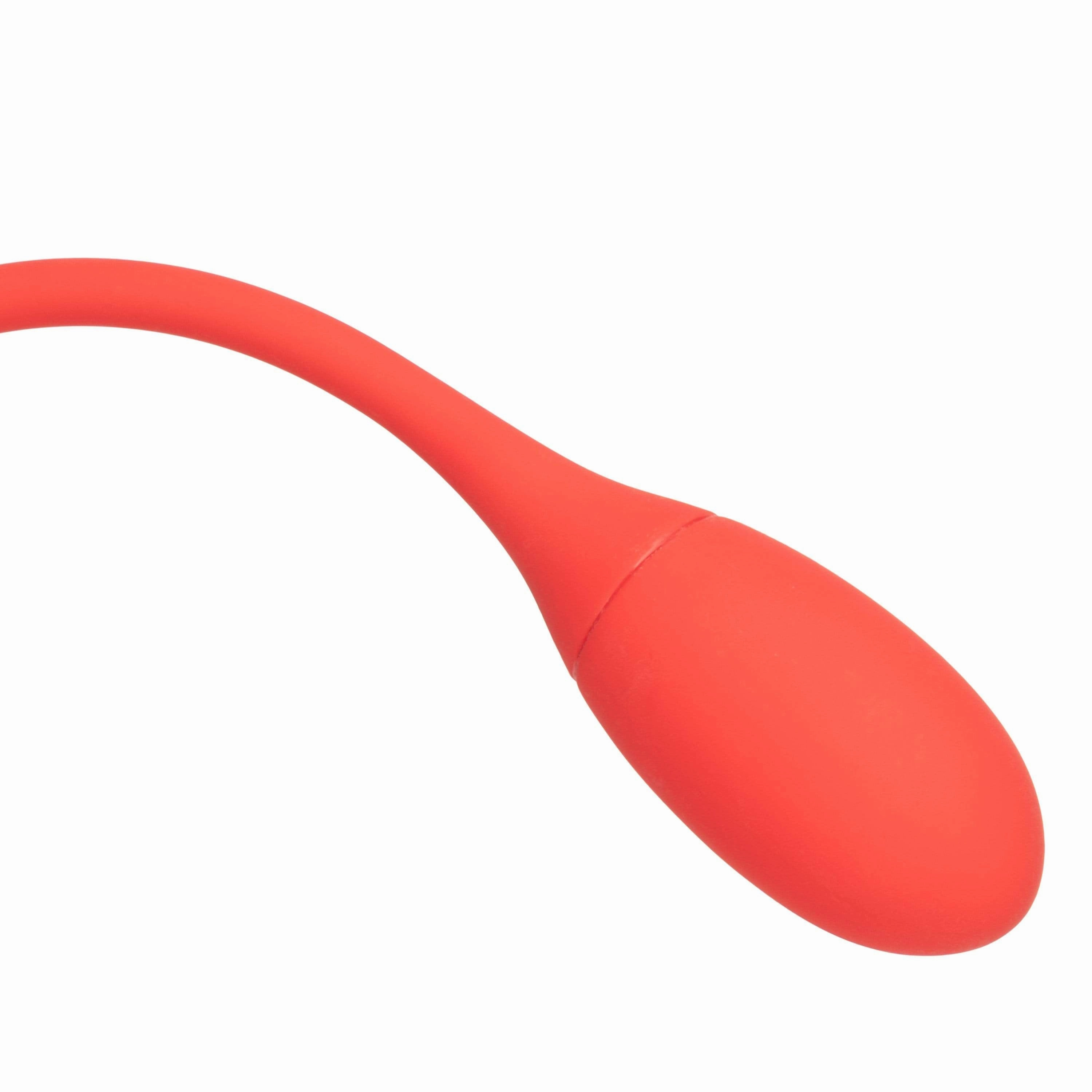 California Exotics - French Kiss Casanova Egg and Clit Massager (Red)