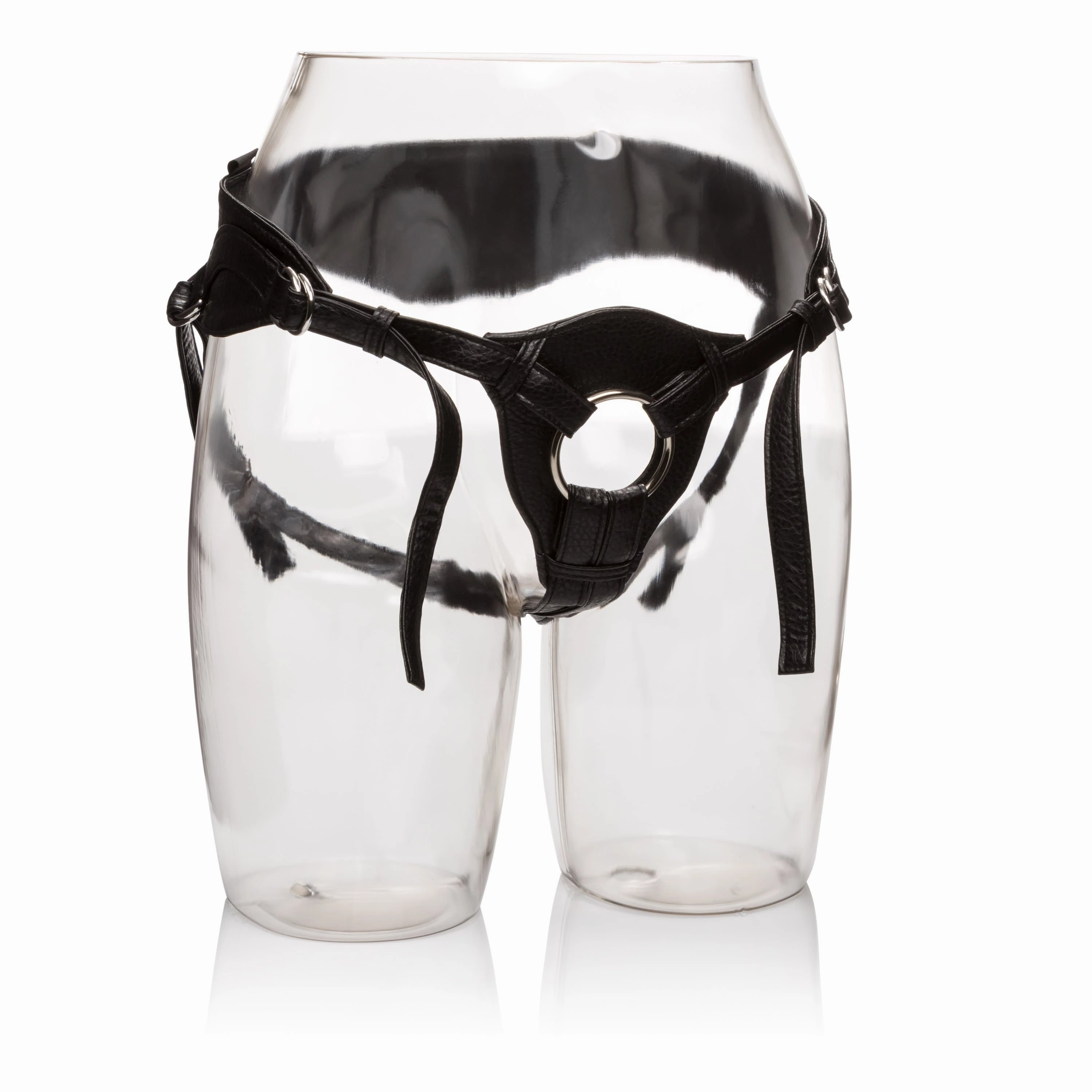 California Exotics - Her Royal Harness The Queen Strap On (Black)