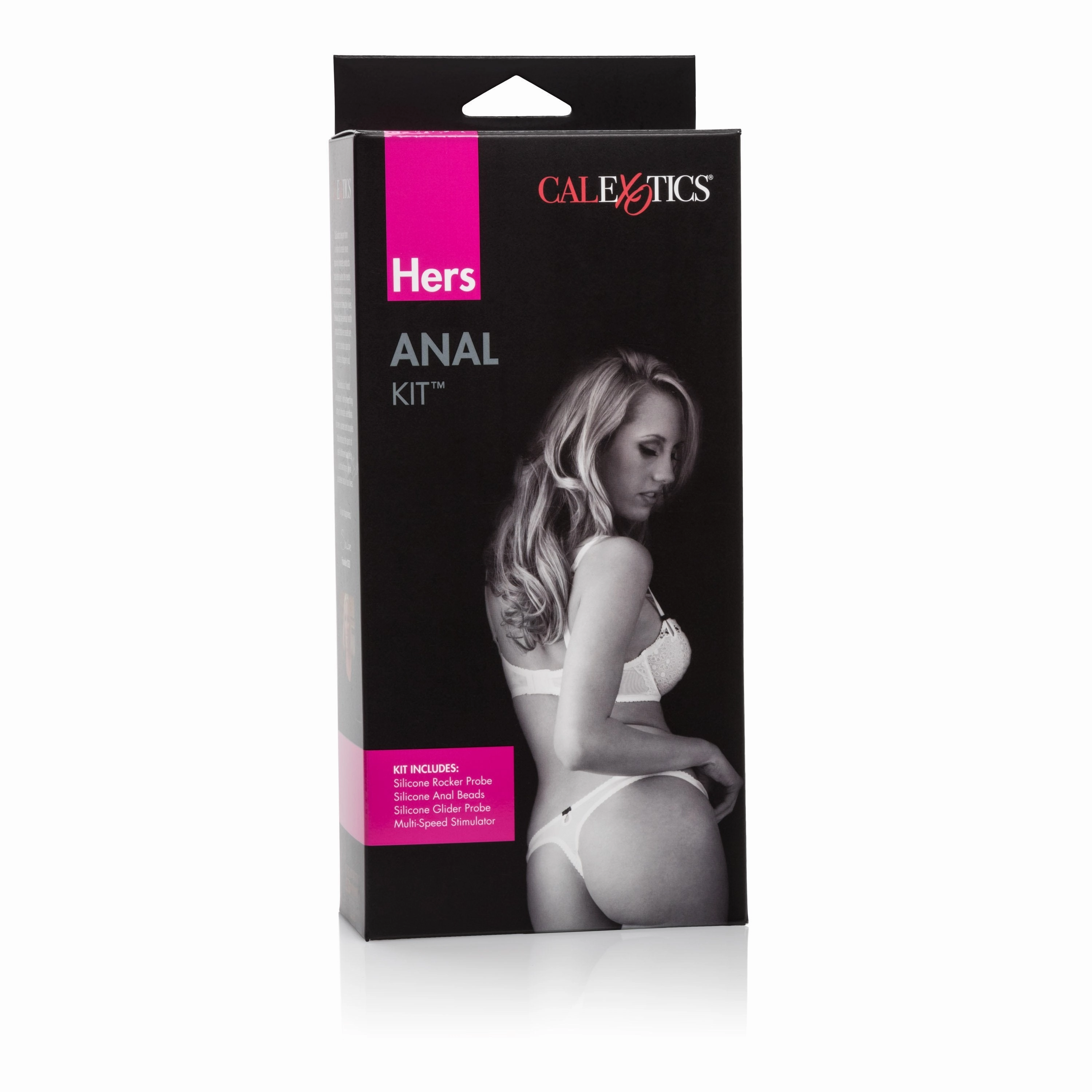 California Exotics - Hers Anal Massager Starter Kit (Purple)
