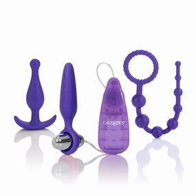 California Exotics - Hers Anal Massager Starter Kit (Purple)