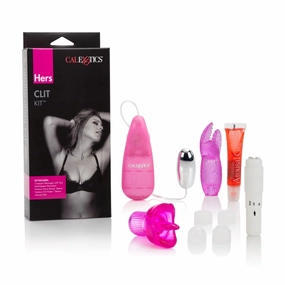 California Exotics - Hers Clit Massagers Starter Kit (Pink)