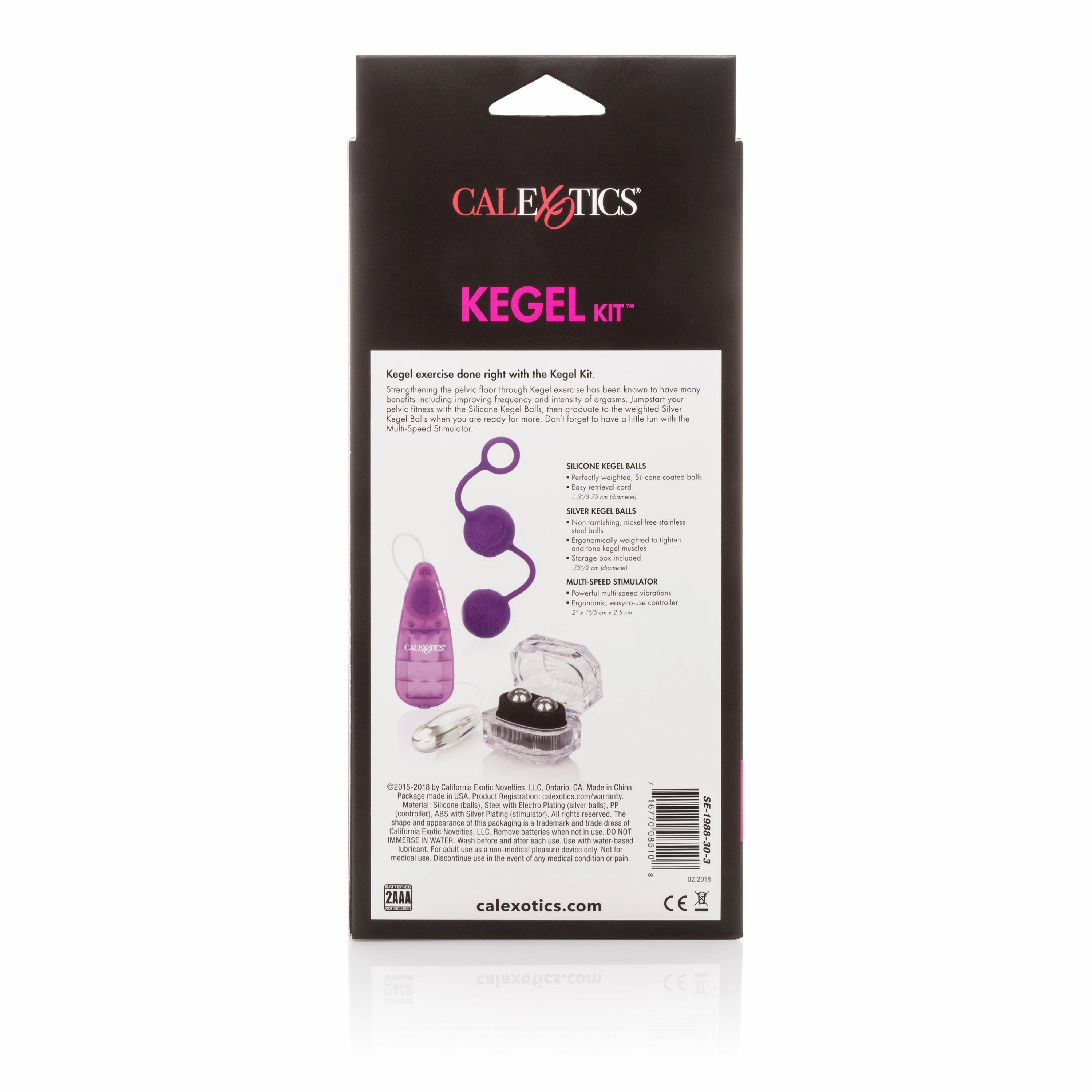 California Exotics - Hers Kegel Exercisers  Starter Kit (Purple)