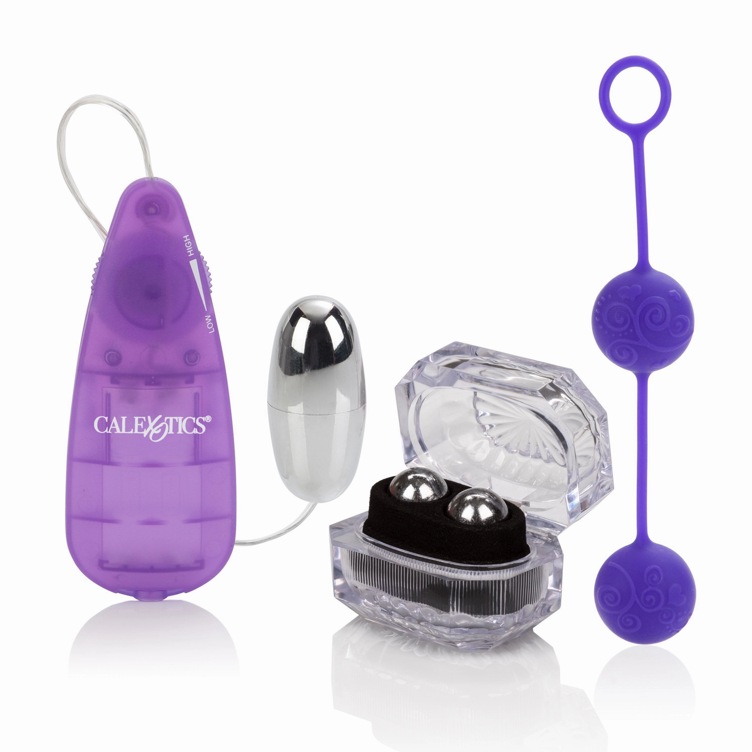 California Exotics - Hers Kegel Exercisers  Starter Kit (Purple)