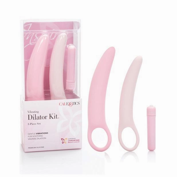 California Exotics - Inspire Vibrating 3 pcs Silicone Dilator Kit (Pink)