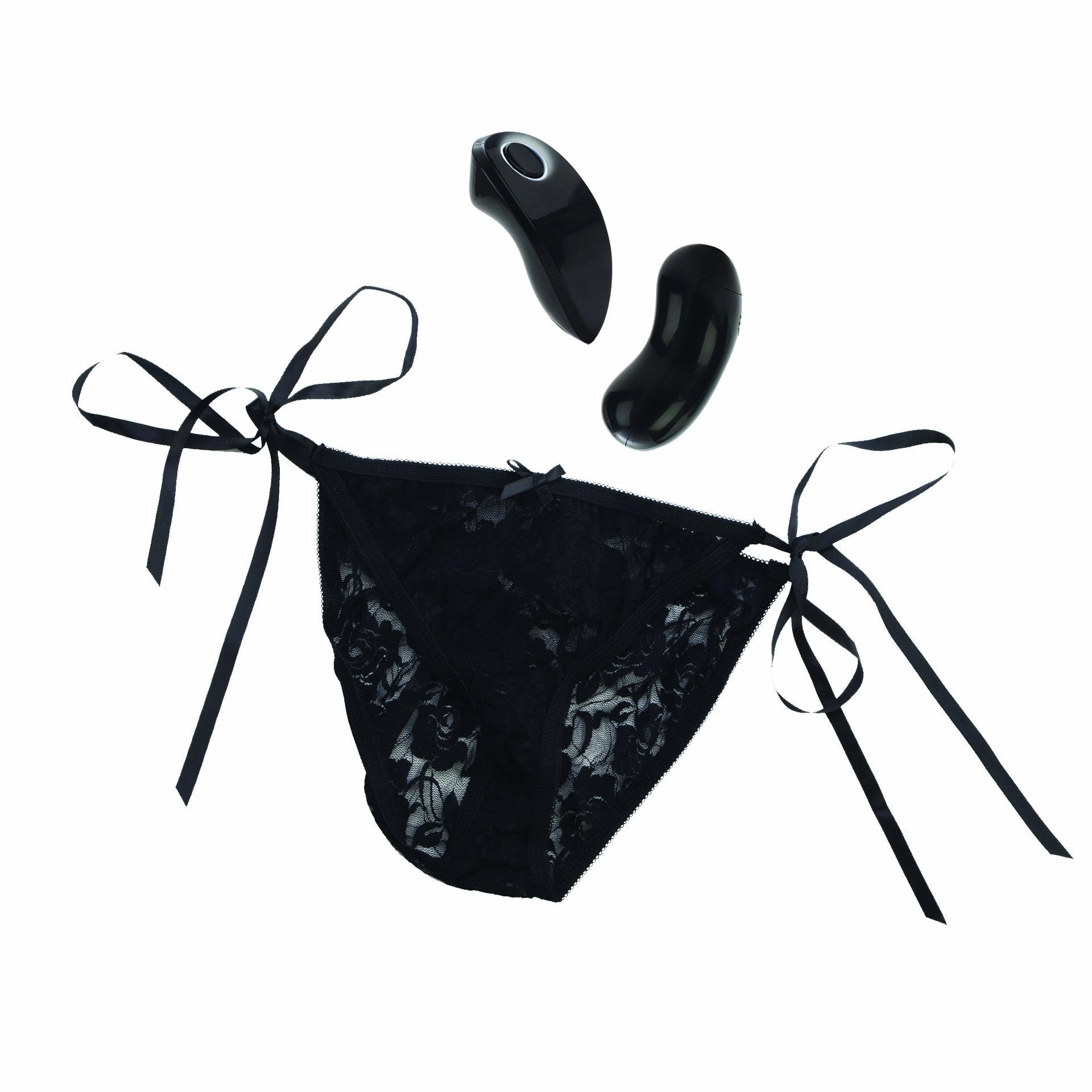 California Exotics - Little Black Panty Remote Control 10 Function Vibrating Panty (Black)