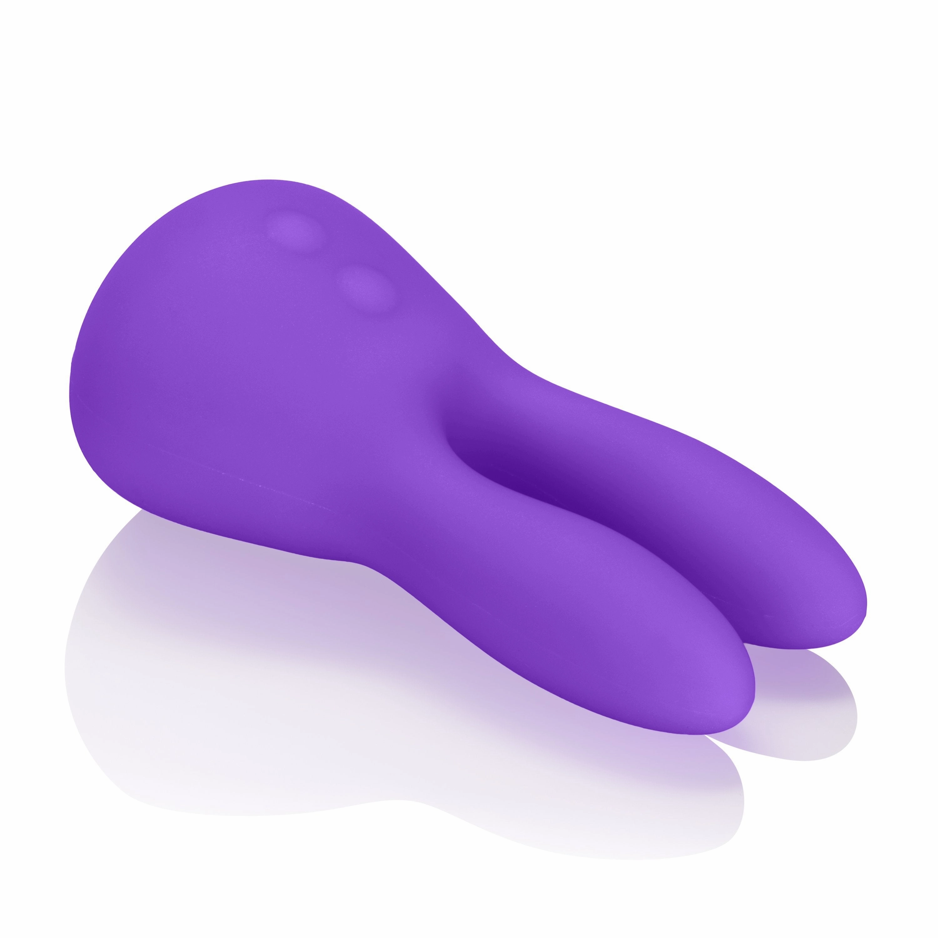 California Exotics - Mini Marvels Silicone Marvelous Bunny Clit Massager  (Purple)