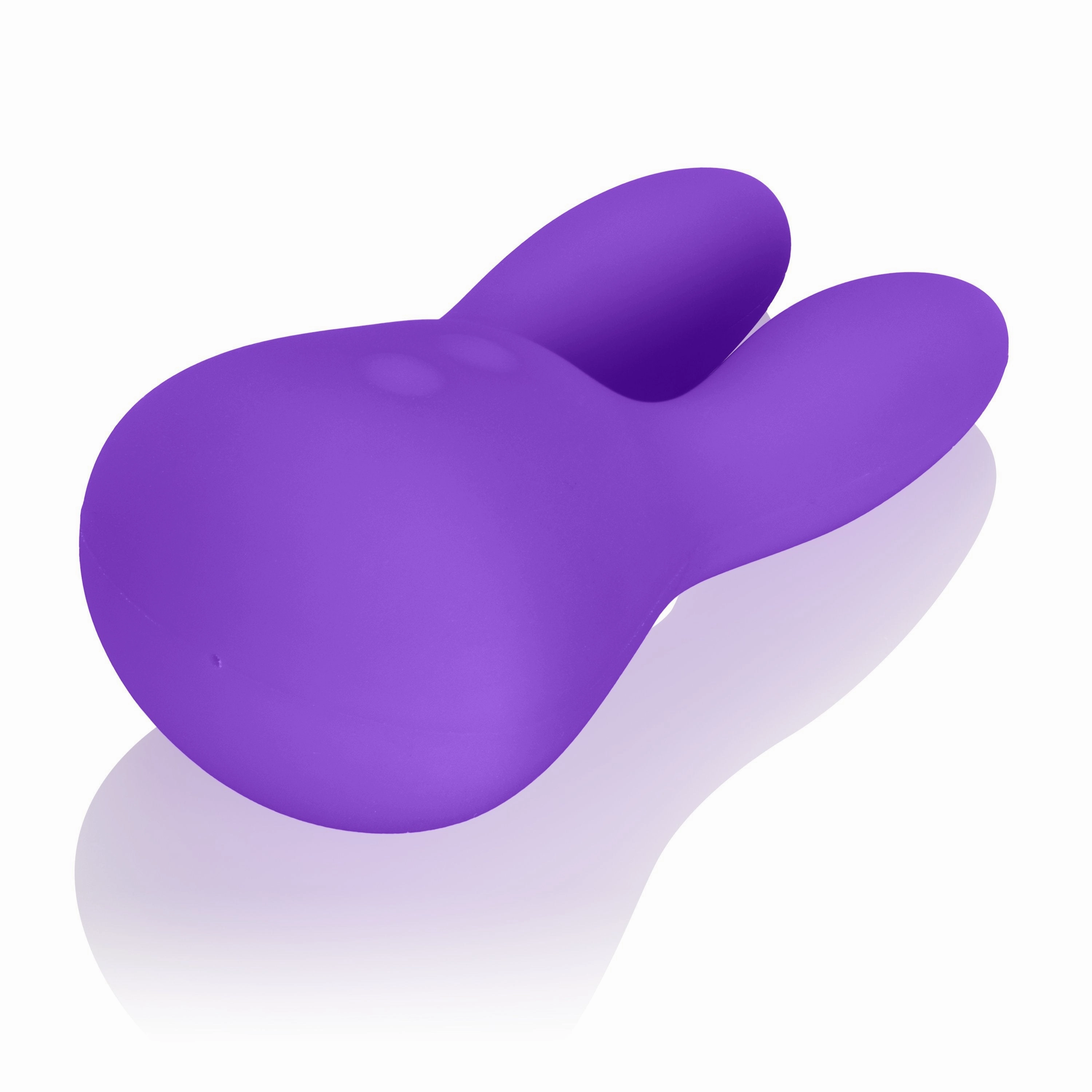 California Exotics - Mini Marvels Silicone Marvelous Bunny Clit Massager  (Purple)