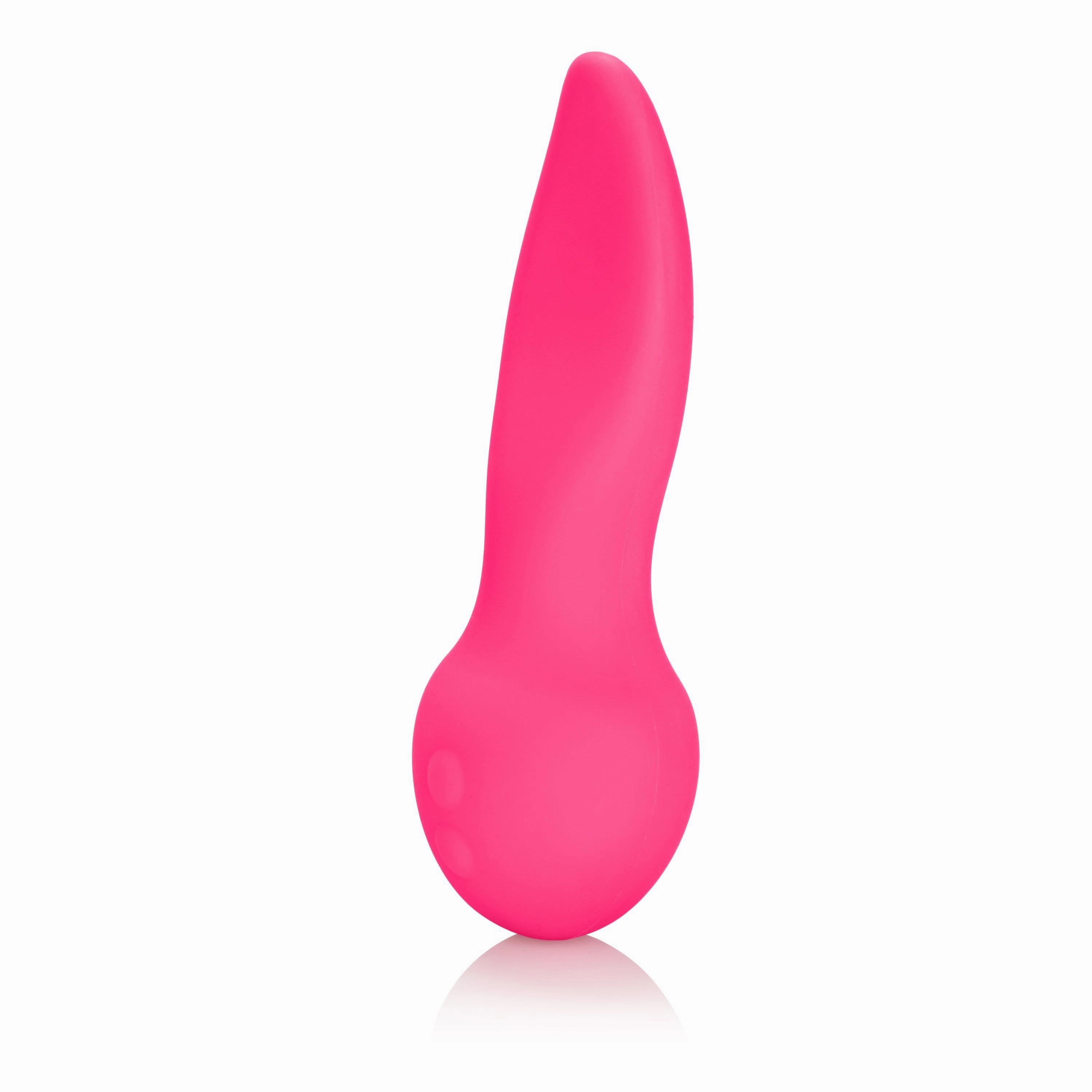 California Exotics - Mini Marvels Silicone Marvelous Flicker Clit Massager (Pink)