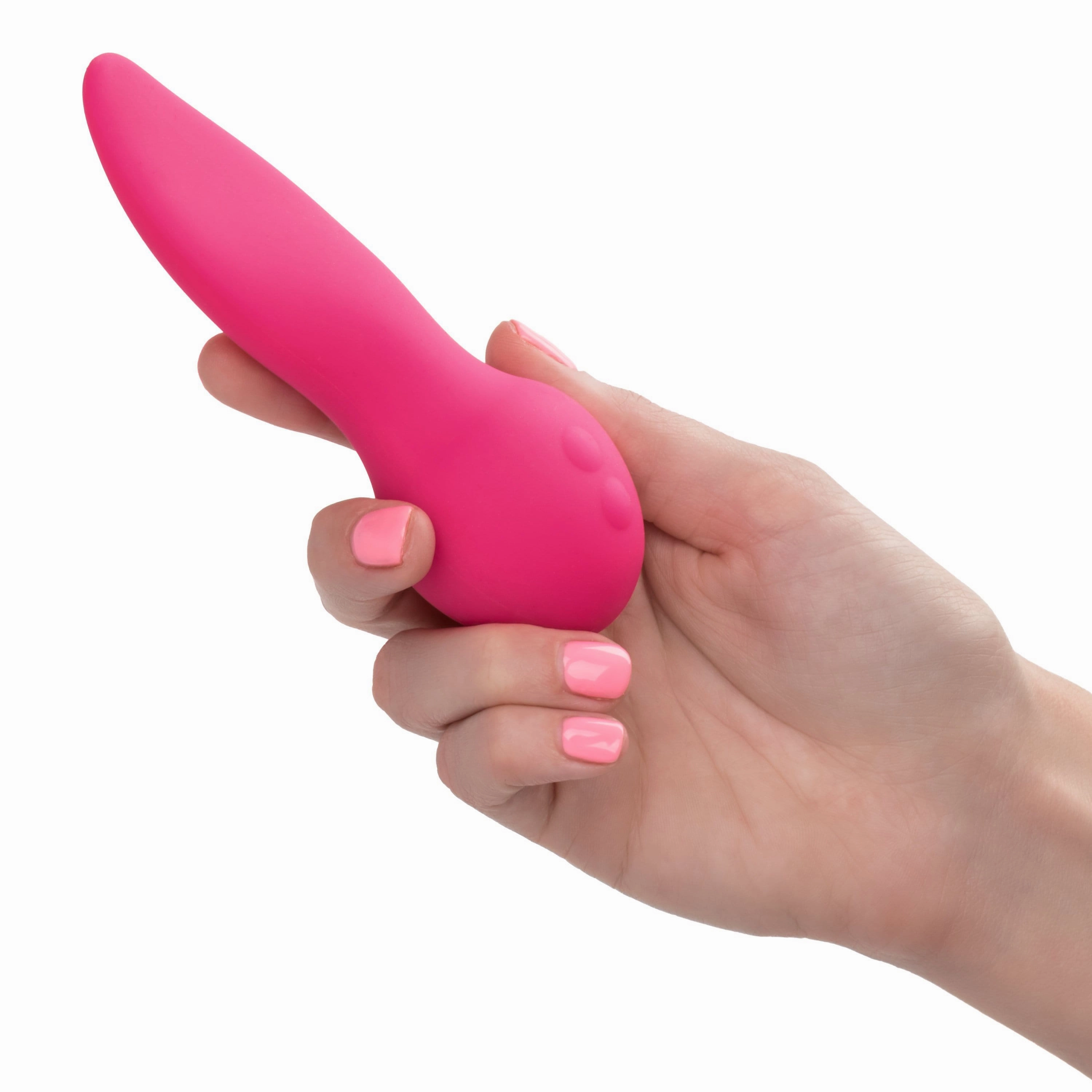 California Exotics - Mini Marvels Silicone Marvelous Flicker Clit Massager (Pink)