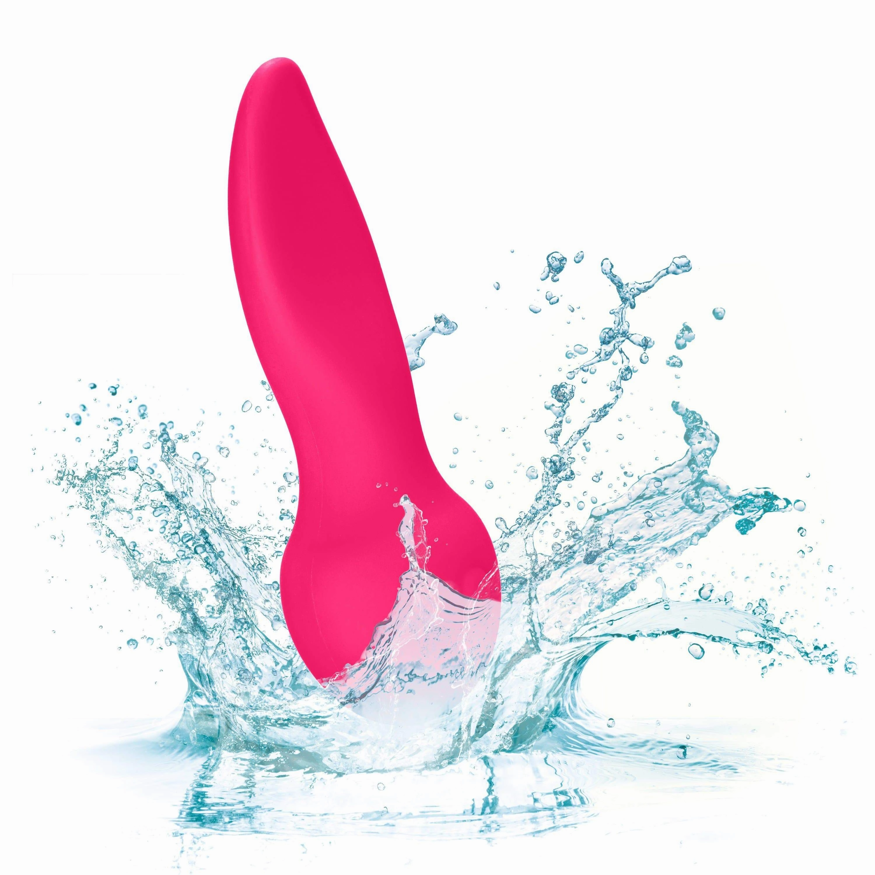 California Exotics - Mini Marvels Silicone Marvelous Flicker Clit Massager (Pink)