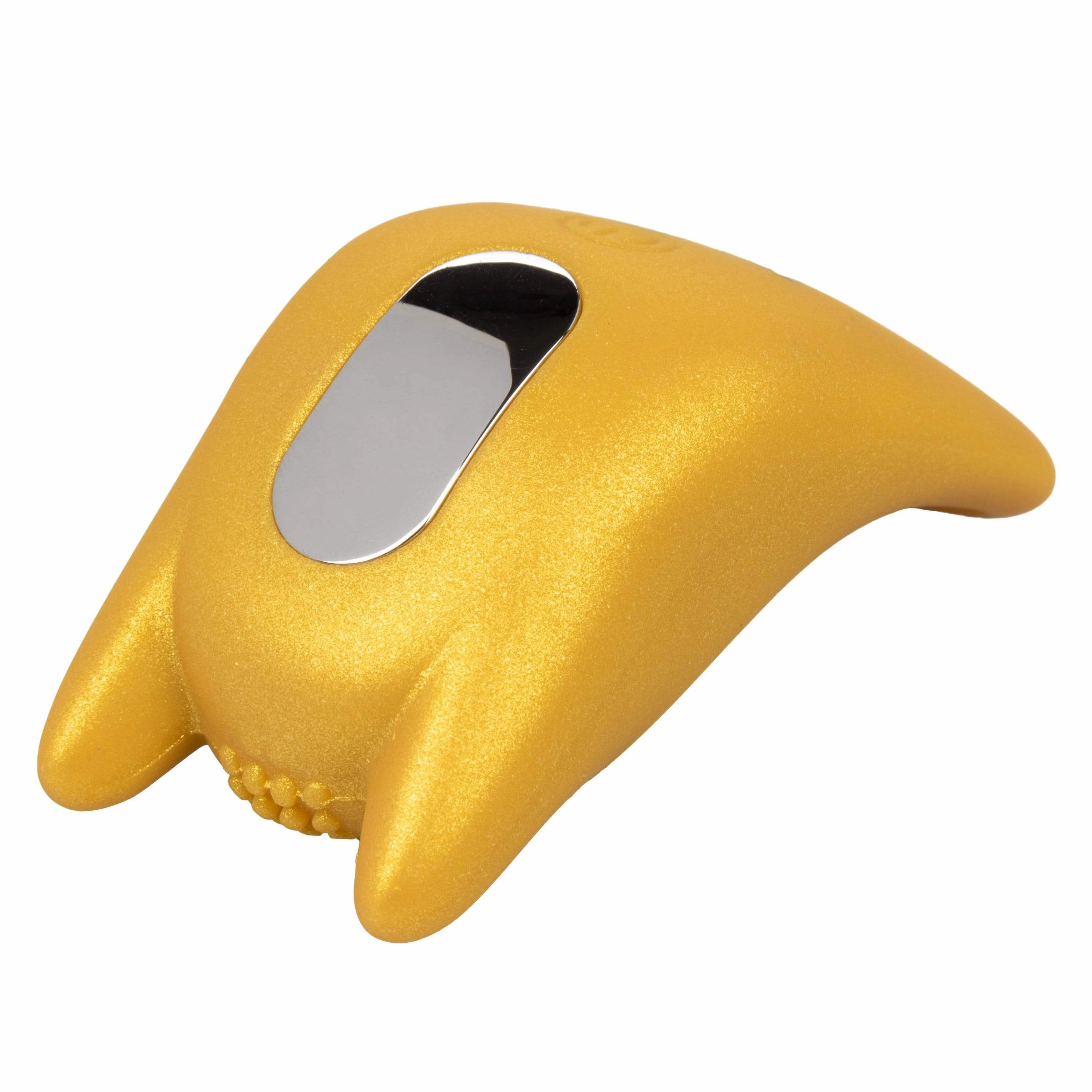 California Exotics - Naughty Bits Horny AF Vibrating Cock Ring (Yellow)